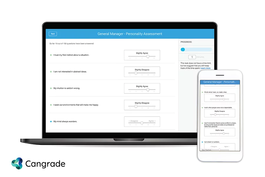 Cangrade and Jobvite integration screenshot