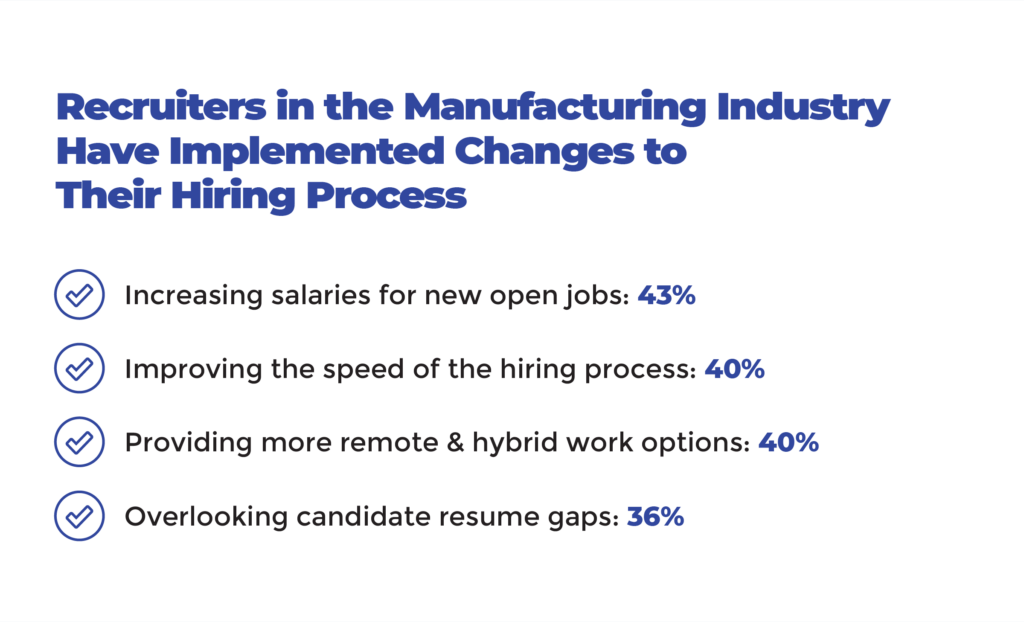 changes to the hiring process